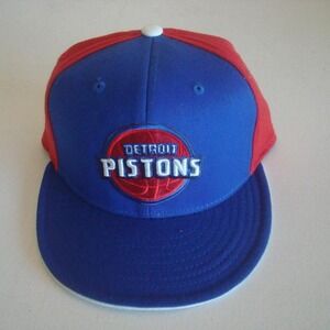 DETROIT PISTONS LG/XL ADIDAS HAT CAP VINTAGE 00S Y2K X2